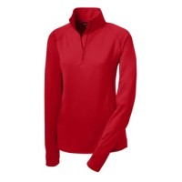  Sport-Tek® Ladies Sport-Wick® Stretch 1/2-Zip Pullover
